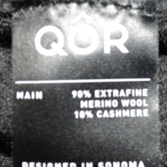 QOR Merino Wool Cashmere Sweater Shirt - Picture 3 of 6